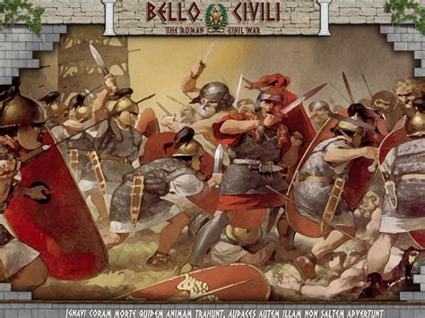 Bello Civili The Roman Civil War Mod For Mount And Blade