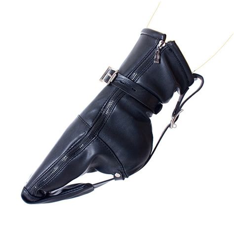 Bdsm Bondage Booties Leather Shoe Foot Boot Fetish Restraint Toys With