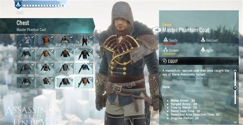 Assassin S Creed Unity Co Op Character Customization F P Details