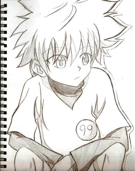 Killua Traditional Art By Xxdaisuki Koixx On Deviantart Animebun