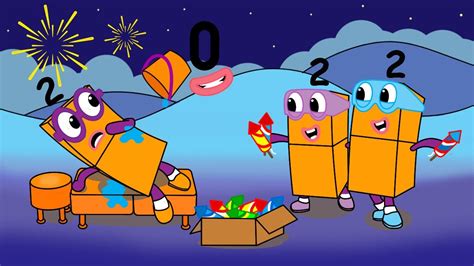 Please Awake For New Years Eve Numberblocks Fanmade Coloring Story