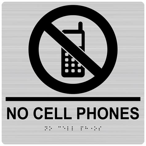 No Cellphone Sign No Cell Phone Sign No Cell Phone Icon Mobile
