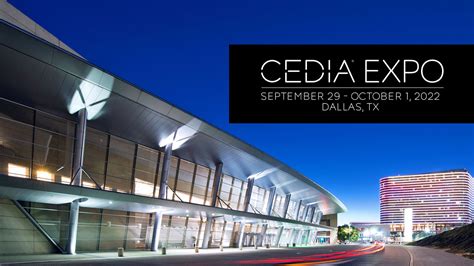 Cedia Expo Returns To Dallas In 2022 Audioxpress
