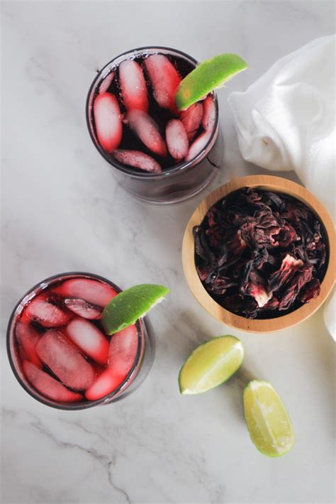 Hibiscus Iced Tea Is Tart With A Hint Of Sweetness And Is Packed With