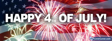 Happy 4th Of July Holidays And Celebrations Facebook Cover