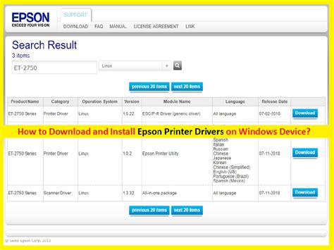 Maybe you would like to learn more about one of these? How to Download and Reinstall Epson Printer Drivers ...