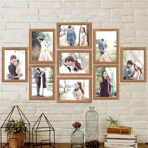 This too can add interest. Frame Collage Picture Photo Frame Set Wall Hanging Family ...