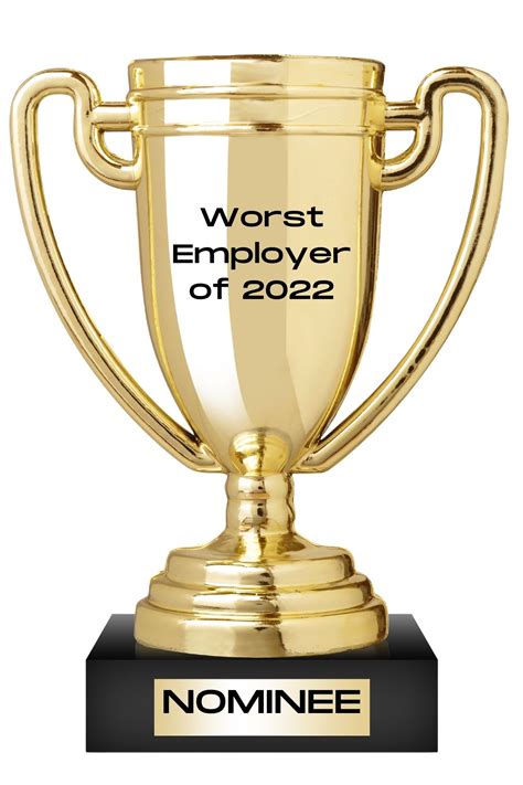 The 10th Nominee For The “worst Employer Of 2022” Is The Sex Offender