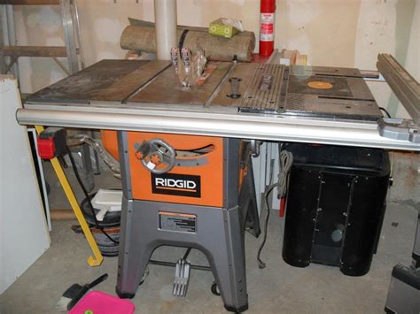 Ridgid Contractor 10 Table Saw And Router Extension Gatineau Sector