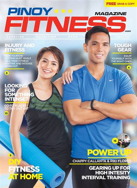 Pinoy Fitness Magazine The HIIT Issue Pinoy Fitness