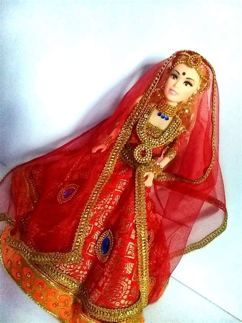 Indian Bride Doll Indian Bride Groom Dolls Indian Wedding Bride Doll Indian Bride Indian Groom
