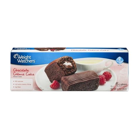 1 spray non fat cooking spray, flour (baking) variety suggested Weight Watchers Chocolate Creme Cake - 6 CT (5.7 oz) from ...