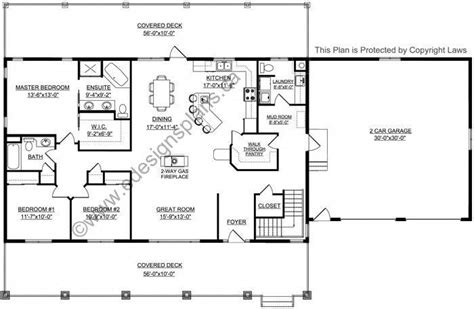 Plan 2011545 Ranch Style Bungalow With Walkout Basement A Well Laid
