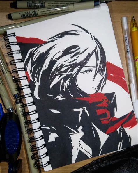 Mikasa Ackerman Drawing Anime Drawings Sketches Cool Sketches Anime