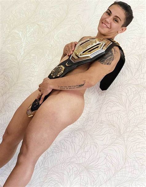 Ufc New Ufc Champion Jessica Andrade Poses Nude With Marca English