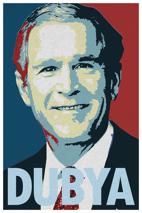 President George W Bush Dubya Art Print Poster 12x18 Inch Ebay