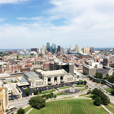 Kansas City Skyline From The Top Of The Ww 1 Museum Tower Flickr