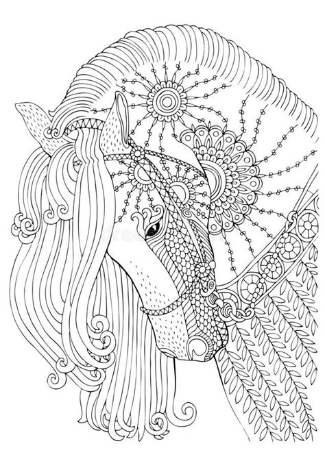 Beautiful Horse Coloring Pages For Adults You Can Easily Print Or