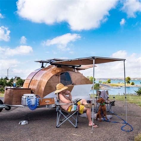 You can fit two adults up to 6'6″ (198cm) quite comfortably, all the while having room to spare for your clothing and bedding as well. Build-your-own Teardrop Camper Kit and Plans | Chesapeake light craft, Camper