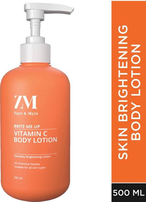 Zm Zayn And Myza Vitamin C Body Lotion Glow Reviving And Skin Brightening