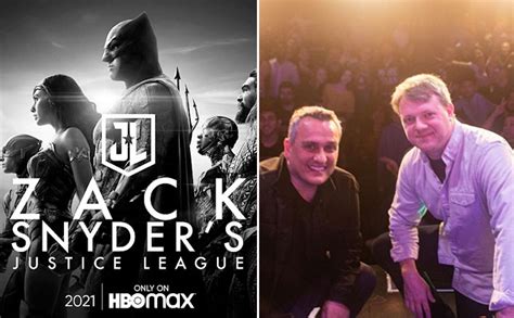 Avengers Endgame Co Director Joe Russo Opens Up About The Release Of Justice League Snyder Cut