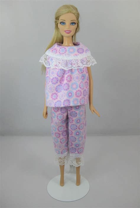 Barbie Doll Pajamas Etsy Barbie Dolls Barbie Pajamas