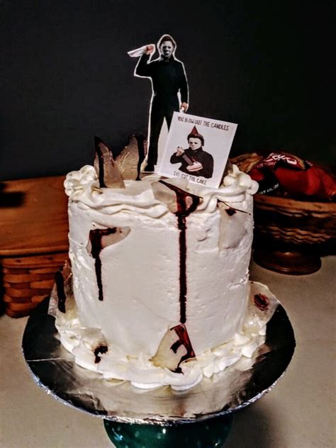 Michael Myers Birthday Cake In 2023 Michael Myers Michael Myers