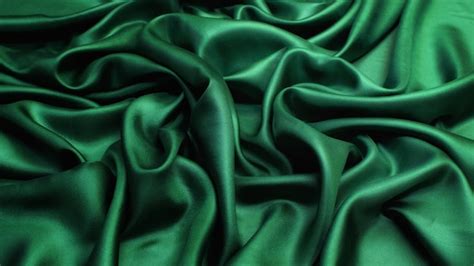 Premium Photo Silk Satin Fabric Green Colour Texture Background
