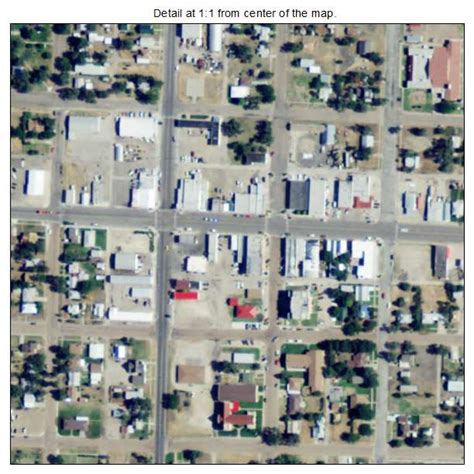 Aerial Photography Map Of Dighton Ks Kansas