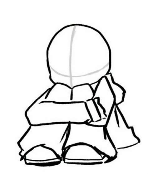 Boceto De Persona 2 Body Base Drawing Easy Drawings Cute Easy Drawings
