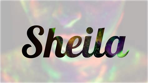 Significado de Sheila nombre Inglés para tu bebe niño o niña origen y