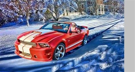 Is This The Best Ford Mustang Santa Claus Picture