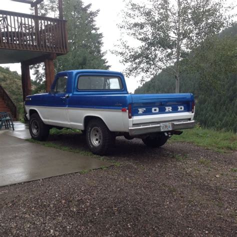 1972 Ford F100 Shortbed 4x4 390 V8 For Sale Ford F 100 Shortbed