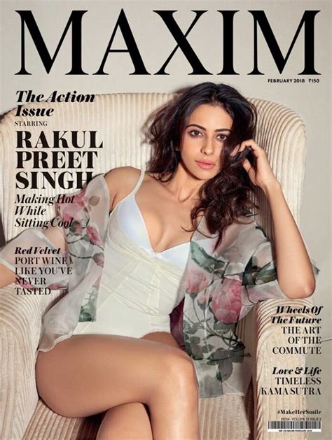 Rakul Preet Singh Hot Bikini Pose To Maxim Magazine 2018 Southcolors