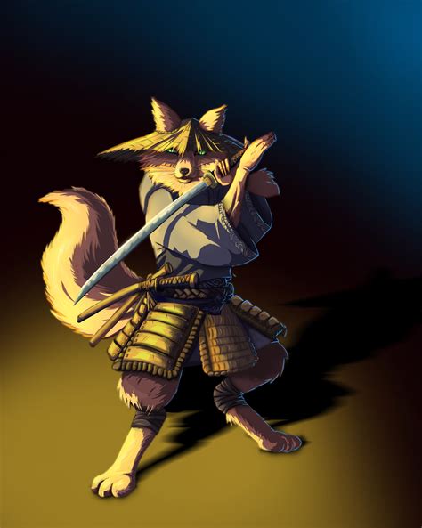 Artstation Fox Samurai