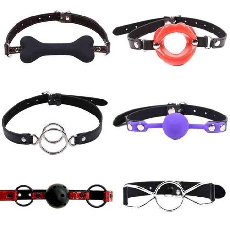 Nxy Sm Bondage 16 Models Open Mouth Gag Ball Bdsm Bondage Restraints Silicone Sex Ball Gag