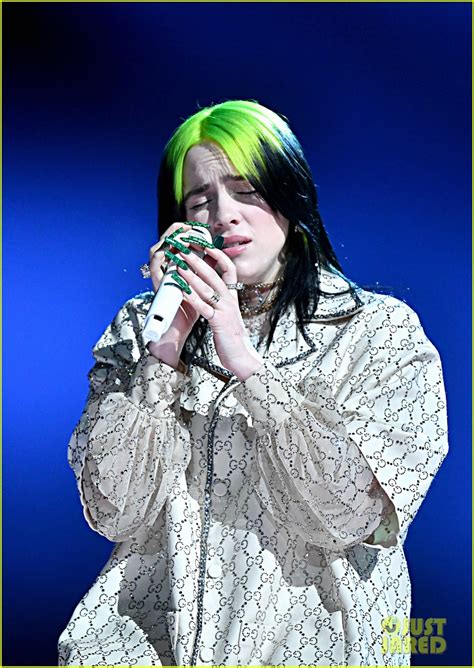 Full Sized Photo Of Billie Eilish Grammys Performance Pics 11 Billie