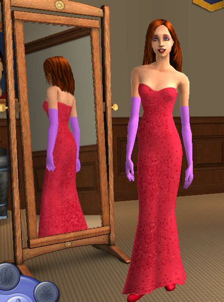 Mod The Sims By Request Jessica Rabbits Clothing