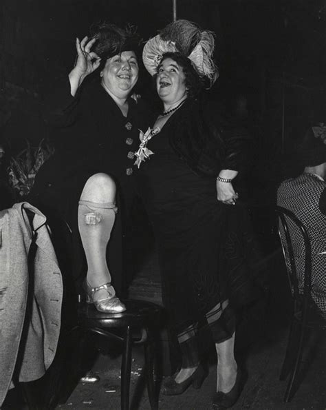Weegee Billie Dauscha And Mabel Sidney Bowery Entertainers Ca 1950