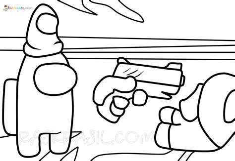 Impostor Sus Coloring Page
