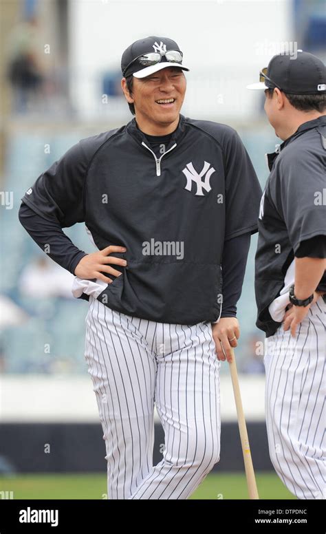 Hideki Matsui Yankees February 21 2014 Mlb Hideki Matsui The