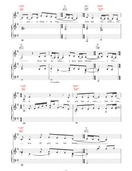 From This Moment On By Shania Twain Digital Sheet Music For Score
