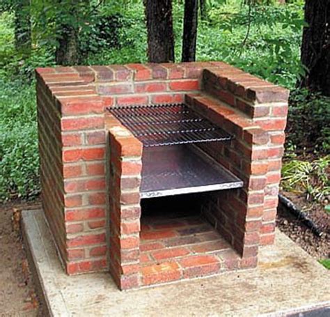 Build Your Own Brick BBQ Grill