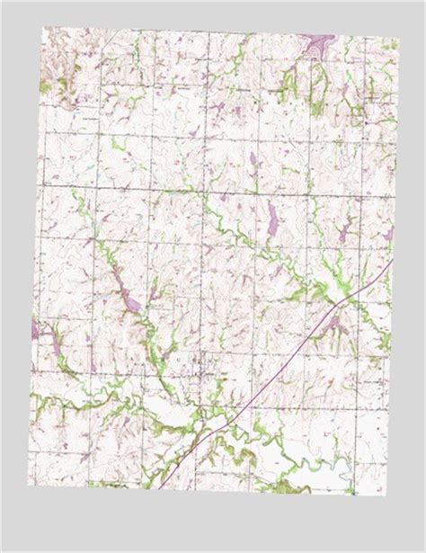 Auburn Ks Topographic Map Topoquest