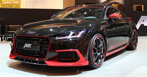 New Audi Tt Earns Its First Abt Tuning Stripes