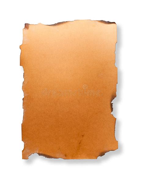 Crumpled Sheet Of Old Paper Stock Image Image Of Flattened Cracked