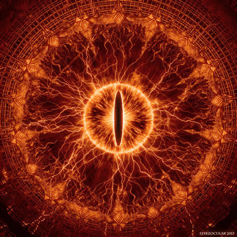 Eye Of Sauron By Stirzocular On Deviantart