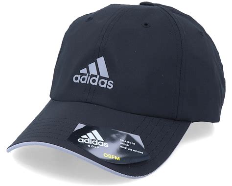 Golf Cap Mens Black Adjustable Adidas Caps Hatstoresg