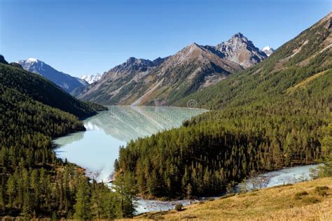 Kucherla Lake In The Altai Mountainsrussia Stock Photo Image Of
