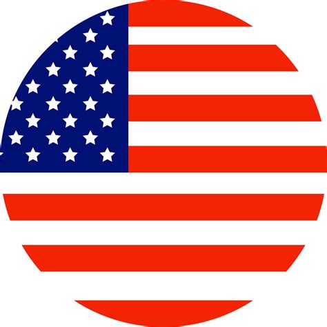 Bandera Circular De Estados Unidos 11571446 Png